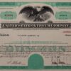 Stock Certificate "UNITED STATES GYPSUM COMPANY" - 100 Shares